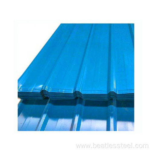 Color Coated Corrugated Steel Roofing Sheet Building